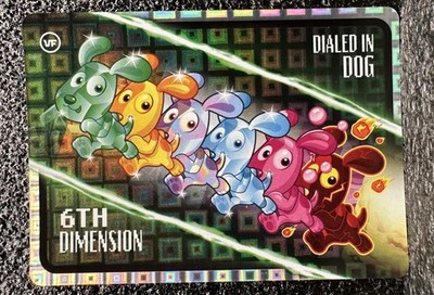 2026 VeeFriends Super Stickers Spectacular Series 6th Dimension - Dialed In Dog