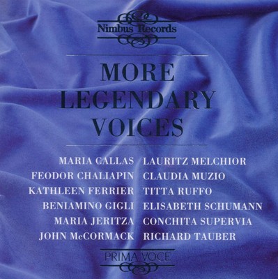 Various More Legendary Voices (CD) Album