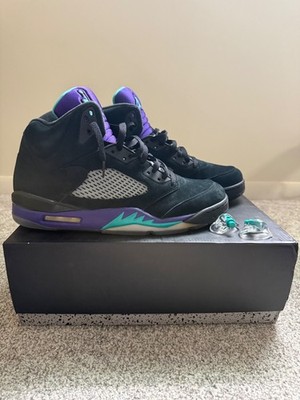 Nike Air Jordan 5 Retro Black Grape 2013 Size 12 DS Brand New in Box