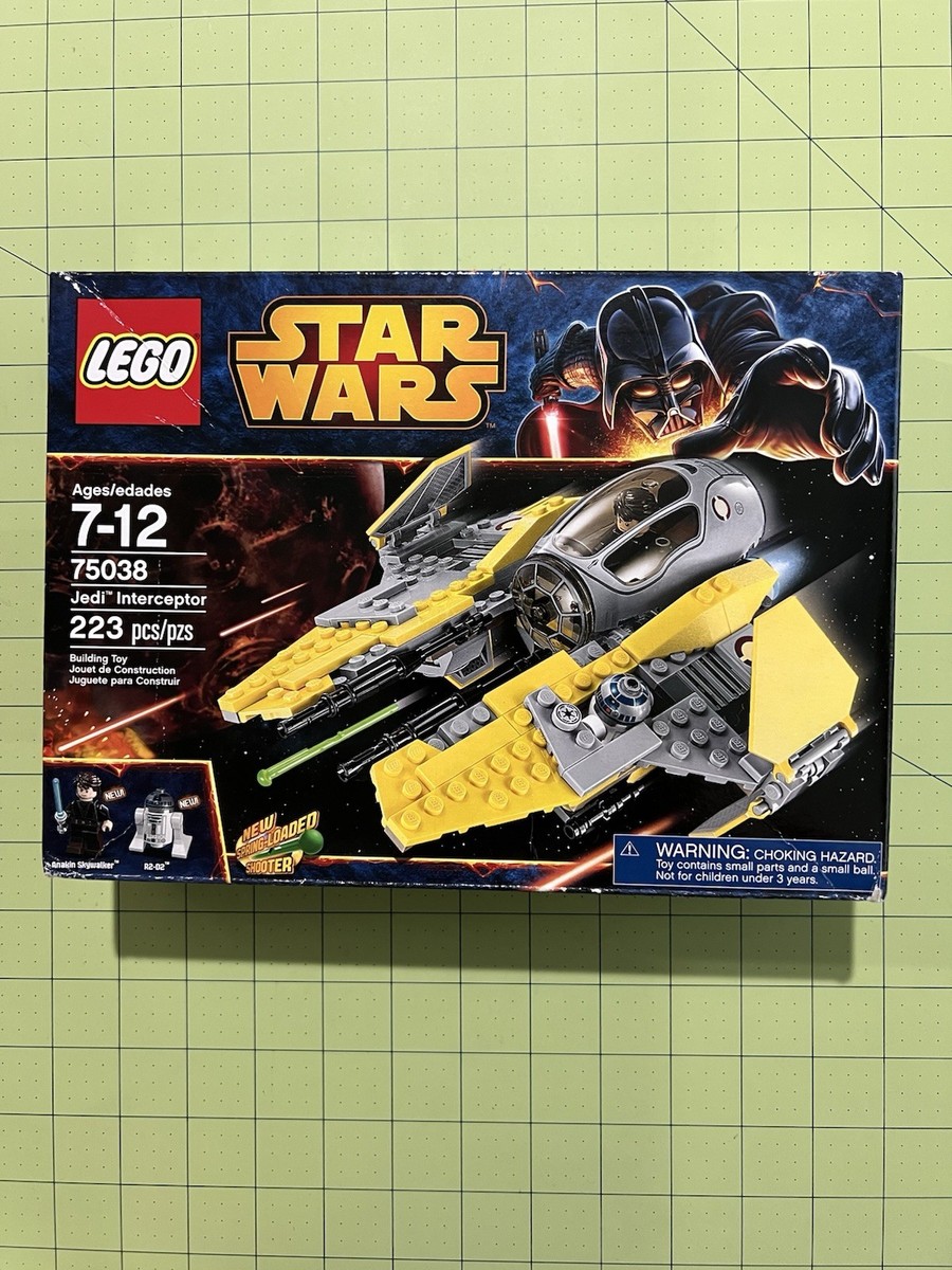 【本体・内袋未開封】　シャイダー　マスコレ LEGO Star Wars: Jedi Interceptor (75038) - NISB (Some Box Wear
