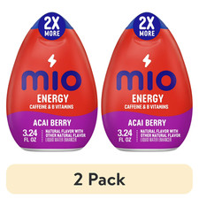 MiO Energy Acai Berry Liquid Water Enhancer ,2 Pack, 3.24 fl oz.