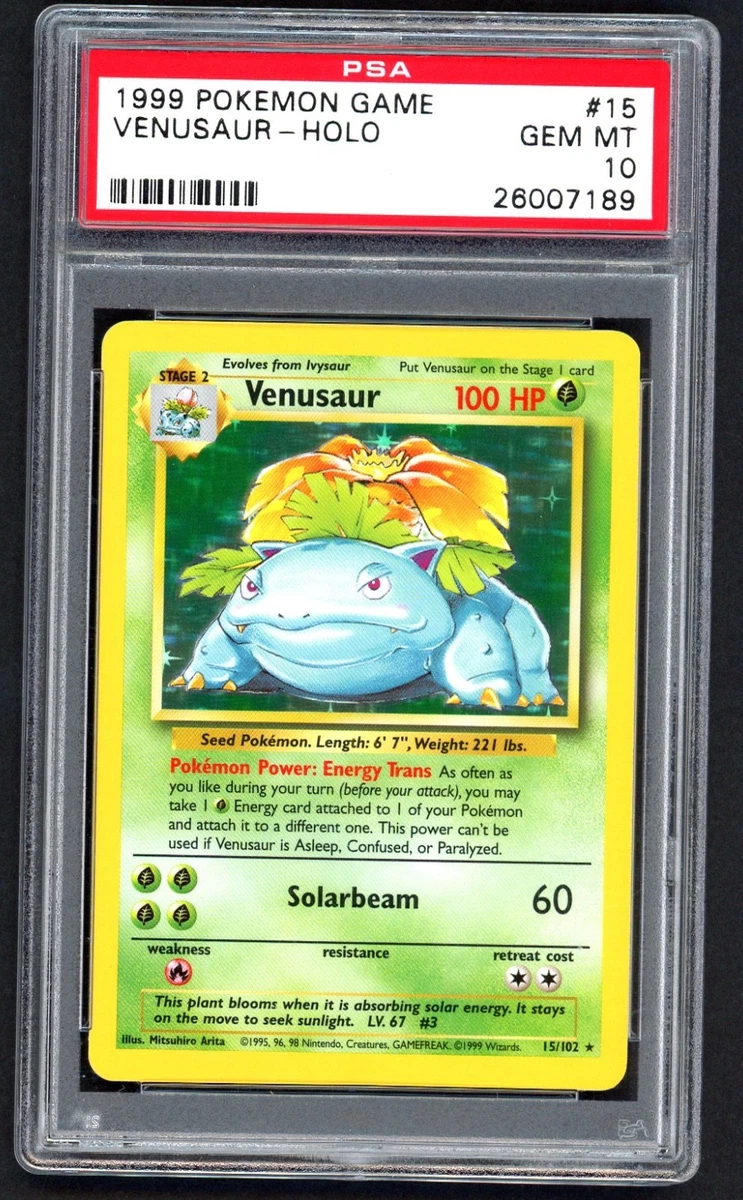 Pokémon Venusaur Base Trading Card Sets for sale | eBay UK