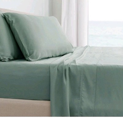 Cariloha Classic 2 piece Bamboo  Sheets Twin Set Tahitian Breeze Green