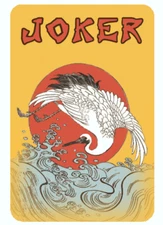 Mah Jongg Jong Mahjong 10 Joker Stickers Crane Bird - Set #024 **Free Shipping**