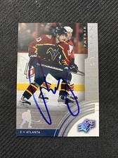 2001-02 Upper Deck SPx Hockey #2 Patrik Stefan Autograph Atlanta Thrashers Auto