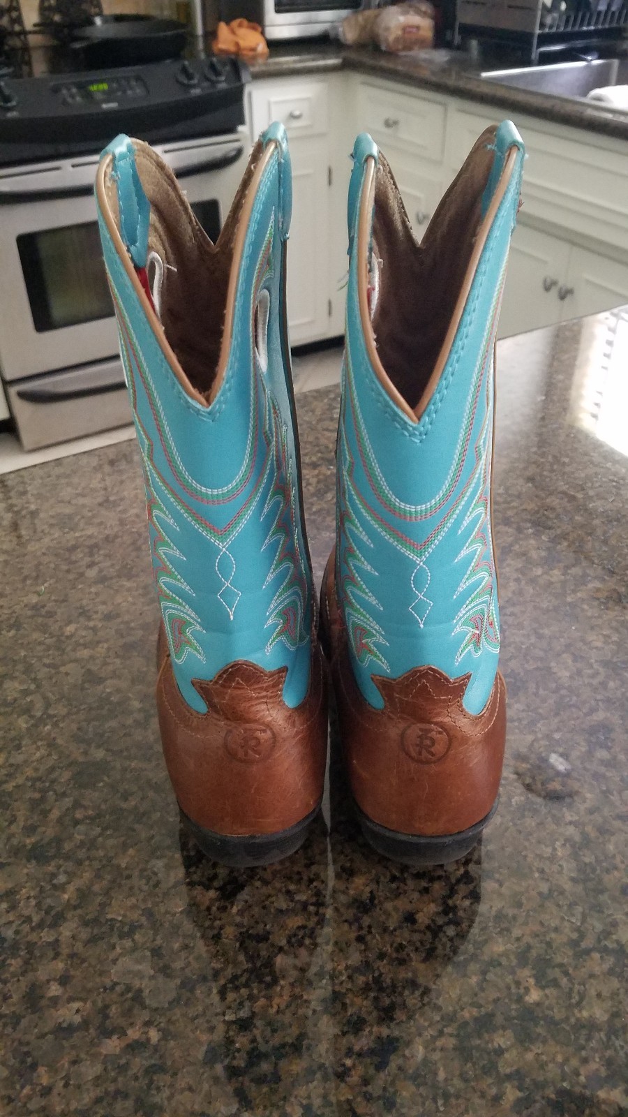 TONY LAMA Women's Western Buckaroo Cowboy Boots Women's Women's Women's US 5.5 D Turquoise 727706 TONY LAMA Women's Western Buckaroo Cowboy Boots Women's Women's Women's US 5.5 D Turquoise 727706