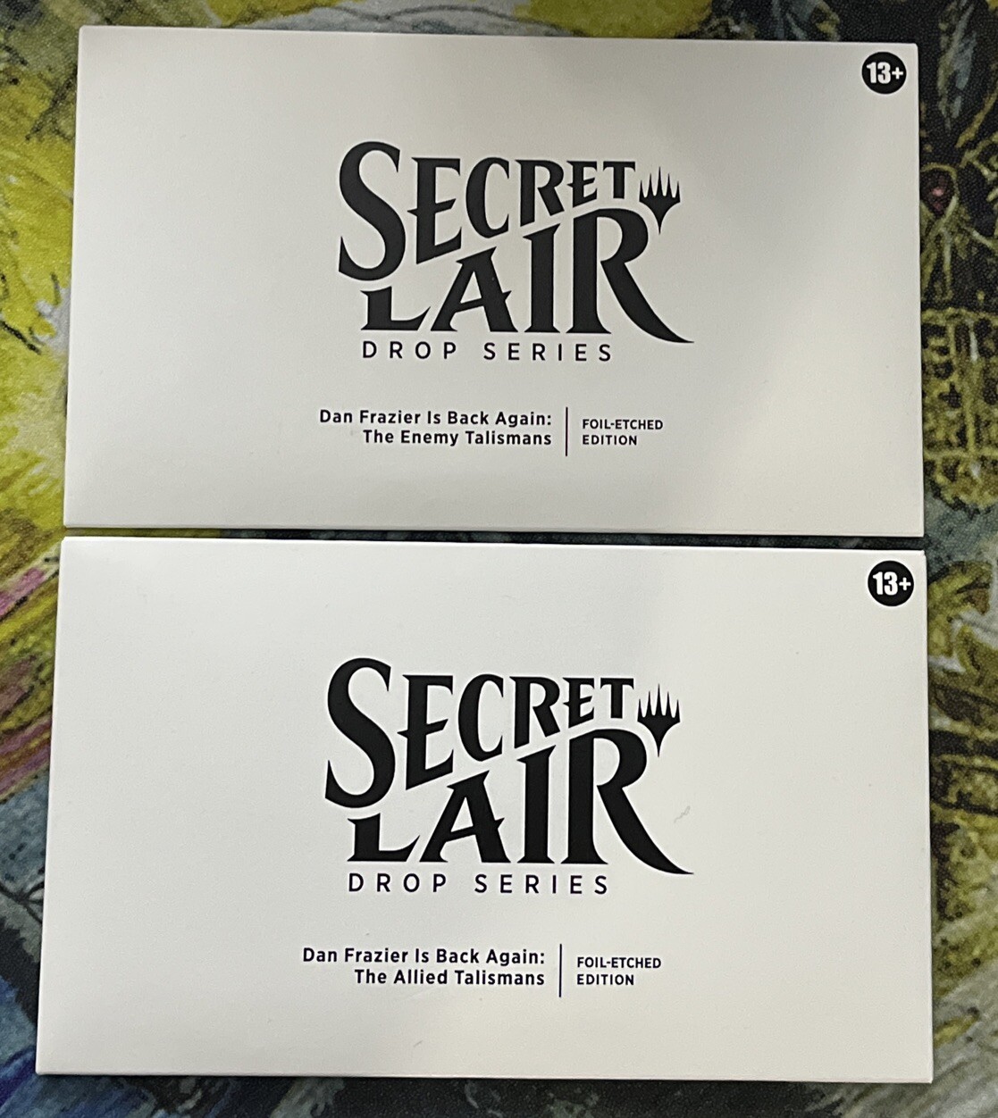 Secret Lair Talisman Set Foil-Etched Dan Frazier is Back Allied And Enemy MTG