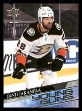 Jani Hakanpaa 2020-21 Upper Deck #459 RC Anaheim Ducks