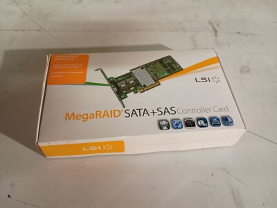 LSI MegaRAID 9280-8E SATA SAS Controller Card 6 GB 8 Port ROC RAID Adapter NEW!