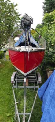 Segelyacht Dufour 24 mit Trailer