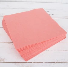 Premium Felt Sheets 50 Pack - 12" x 12" - Melon - Soft Wool-Like 1.2mm