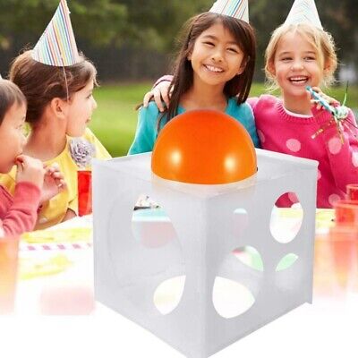 11 trous Ballon Sizer Mesure Box Cube Modèle Boîte Outil pour fête de mariage
