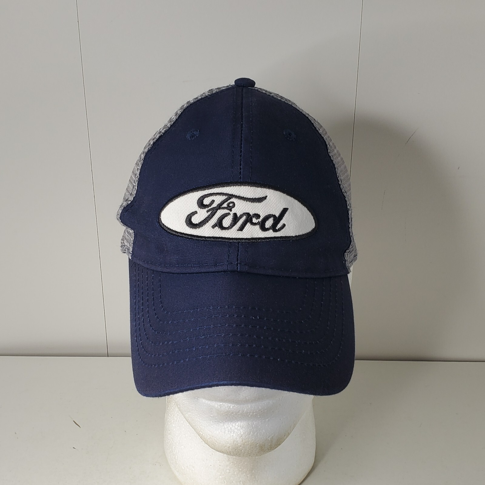 Ford Hat Ford Oval Logo Mesh Hat Adjustable Cotton Snapback For