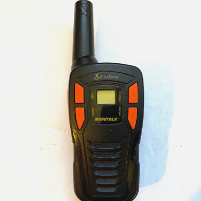 Cobra CXT195 Two Way Walkie Talkie Black microTALK NOAA Weather 22 Channel