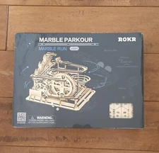*NEW* ROKR MARBLE PARKOUR WOODEN MARBLE 3D WOODEN PUZZLE LG501 (SEALED) B3