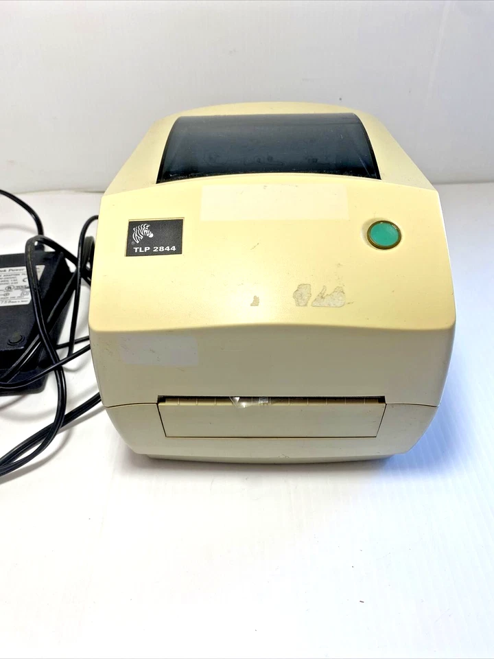 Zebra TLP2844 2844-10320-0001 Thermal Label Printer Power Supply Included - Image 3 of 4