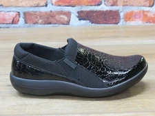 Women's Alegria Duette Slip Resistant Clog/Slip On Flourish Black *DUE-955