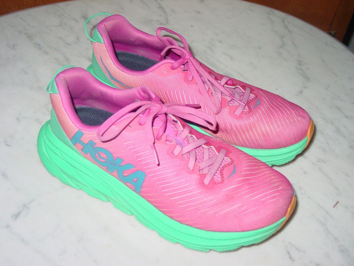 【美品】HOKA リンコン 3 24cm ピンク×ミント ランニングシューズ 美品】HOKA リンコン 3 24cm ピンク×ミント ランニングシューズ - メルカリ