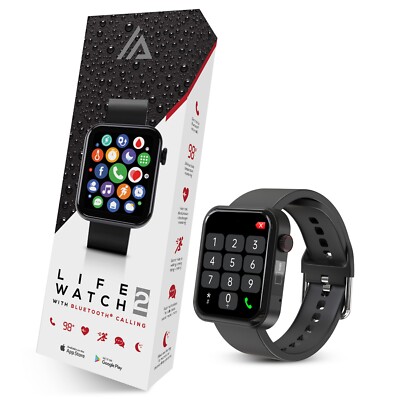 Life Watch 2 - Voice Call - Health & Fitness Tracker - Stay Fit & Connected