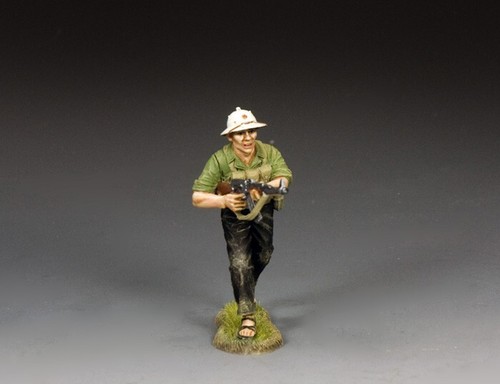 Kng and Country DD345(G) ‘Advancng Set’ w/Grass base - Neuf en boîte