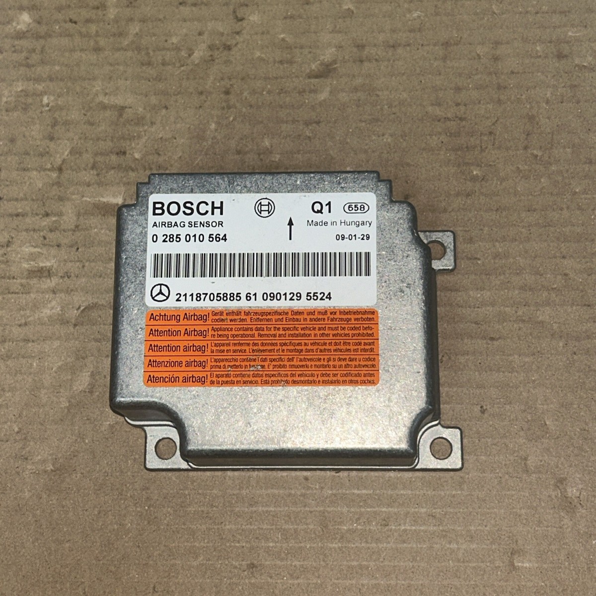 A2118705885 MERCEDES BENZ C219 W211 CONTROL UNIT SENSOR GENUINE