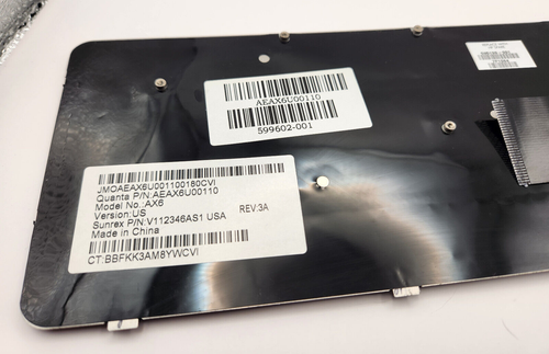HP/Compaq CQ62 Genuine US Keyboard AX6/JMOAEAX6U001100180CVI - Picture 3 of 4