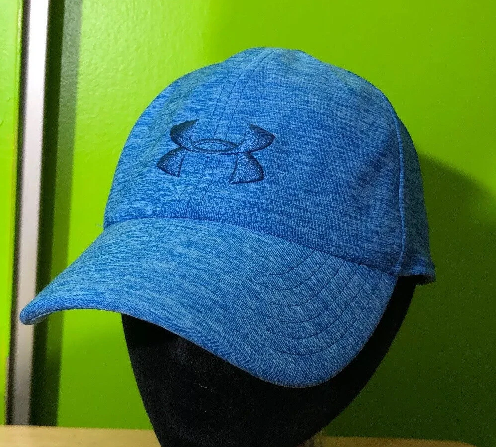 Womens UNDER ARMOUR Hat Adjustable Blue Heathered eBay
