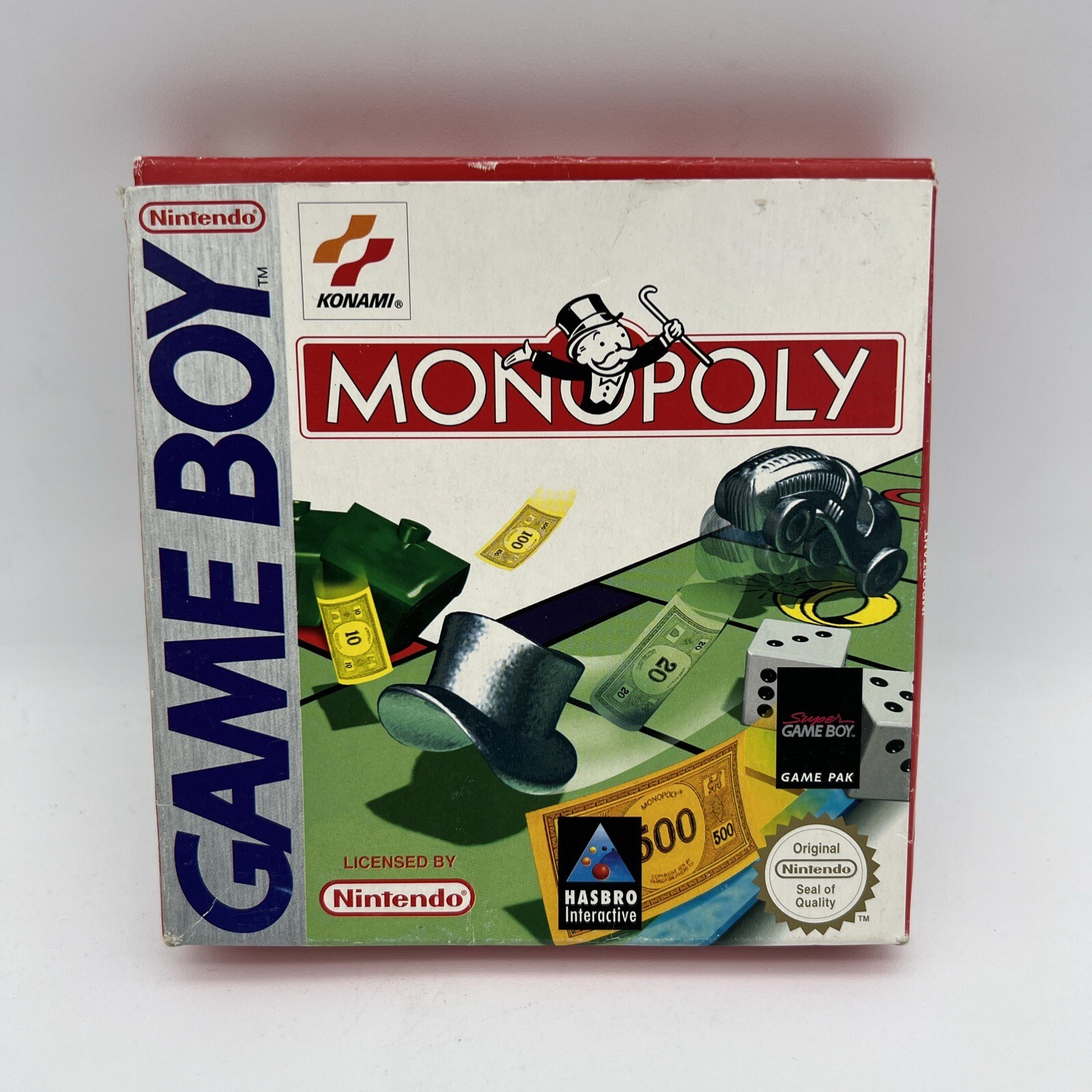 MONOPOLY - NINTENDO - gameboy - Game Boy - boite et notice