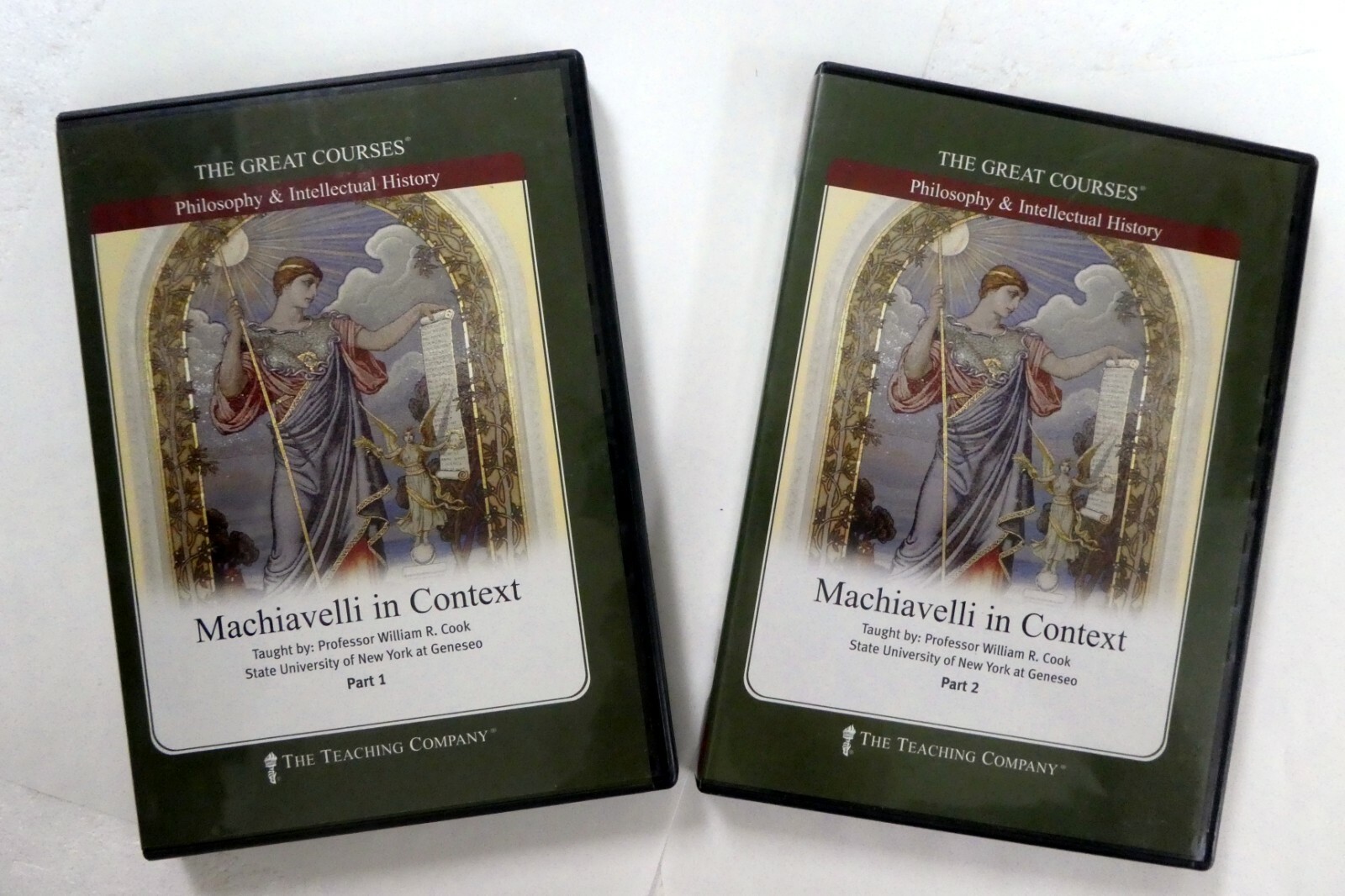 William R. Cook MACHIAVELLI in Context 12xCD's The Great Courses William R. Cook #496 ...