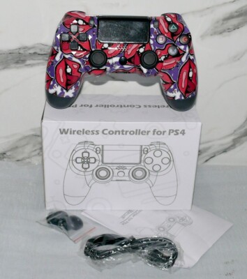 PS4 Controller Kabellos Dual Vibration 6-Achsen Daumengriff CUH-ZCT2E 1000mAh