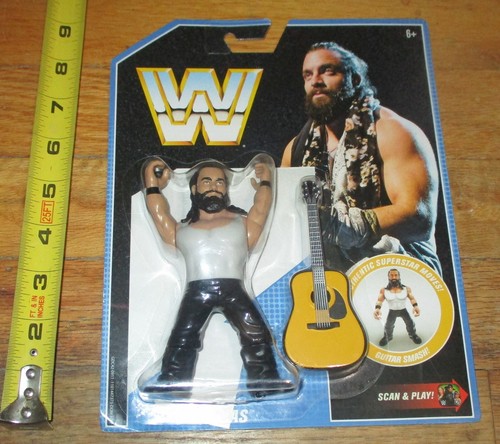 2019 WWE WWF Mattel Elias Retro Wrestling Figure S...