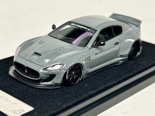 Modelo Maserati Granturismo S Liberty Walk in Nardo Gray 1/64 YM MEZCLA 1 ÚLTIMO