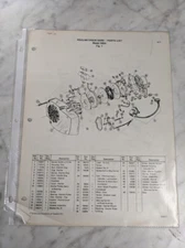 POULAN CHAIN SAWS ILLUSTRATED PARTS LIST MANUAL MODEL 306A 1977 63617