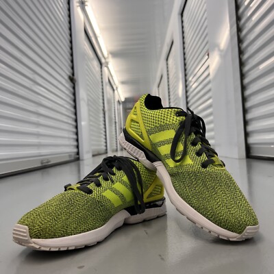 Size 11.5 - Adidas ZX Flux Weave Green for sale online | eBay
