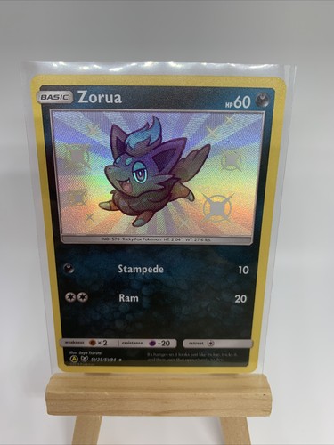 Zorua SV25/SV94 Pokemon Hidden Fates Shiny Vault Near Mint Pack Fresh