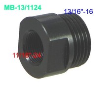 1116-24 To 1316-16 Male Thread Adapter For Oil Filter Steel Mb-131124