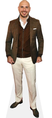 Pitbull Life Size Celebrity Cardboard Cutout Standee