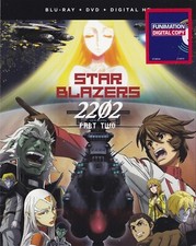 Star Blazers: Space Battleship Yamato 2202 Part Two (BD/DVD, 2019, 4-Disc Set)