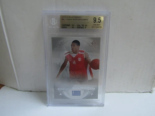 BGS 9.5 2013-14 SP Authentic #36 Giannis Antetokounmpo RC
