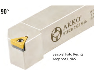 Akko STFCL 1616 H16 Clamp Holder Turning Steel 16x16 for TCMT 16T3..