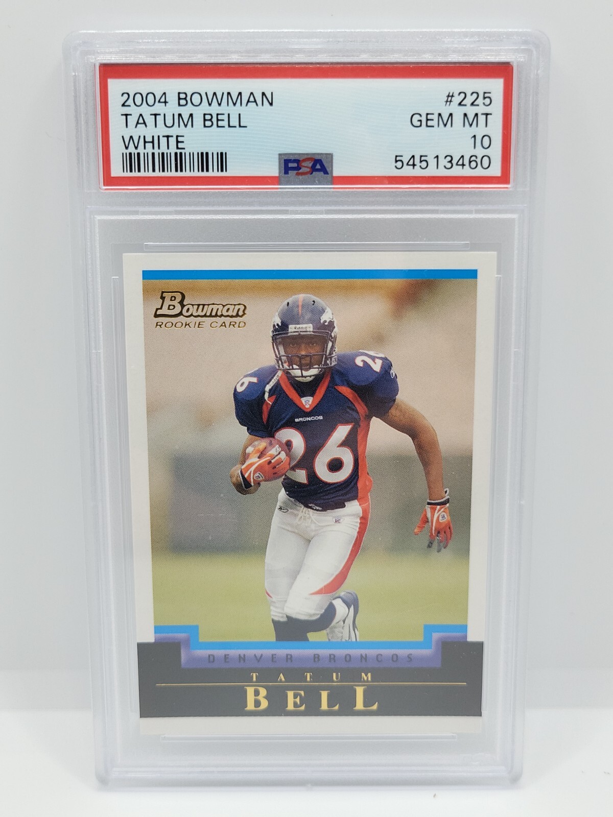 Tatum Bell Bowman #225 White