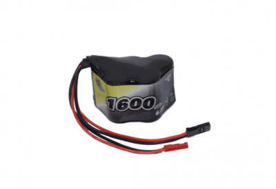 Wiederaufladbarer Akku 6 V 1600 mAh Hump Pack Futaba JST Twin Blei Vapextech UK