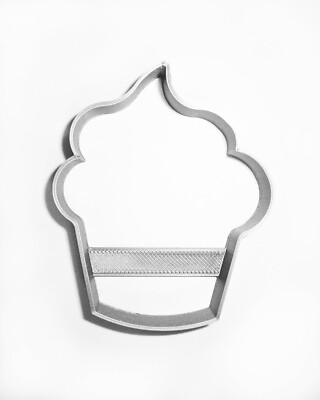 CUPCAKE SMALL INDIVIDUAL CAKE OUTLINE SPECIAL OCCASION COOKIE CUTTER USA PR924