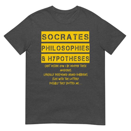Classic Golden Era 90s Hip-Hop Rap Music Quote T-Shirt - Picture 8 of 17
