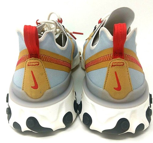 Nike React Element 55 Pure Platinum Club Gold Wüstensand rot CK6682 001 Größe 9 - Bild 4 von 4