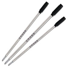 Cross Ballpoint Pen Refill BLACK Select Line Width (Fine, Med ,Broad) 8513,8514