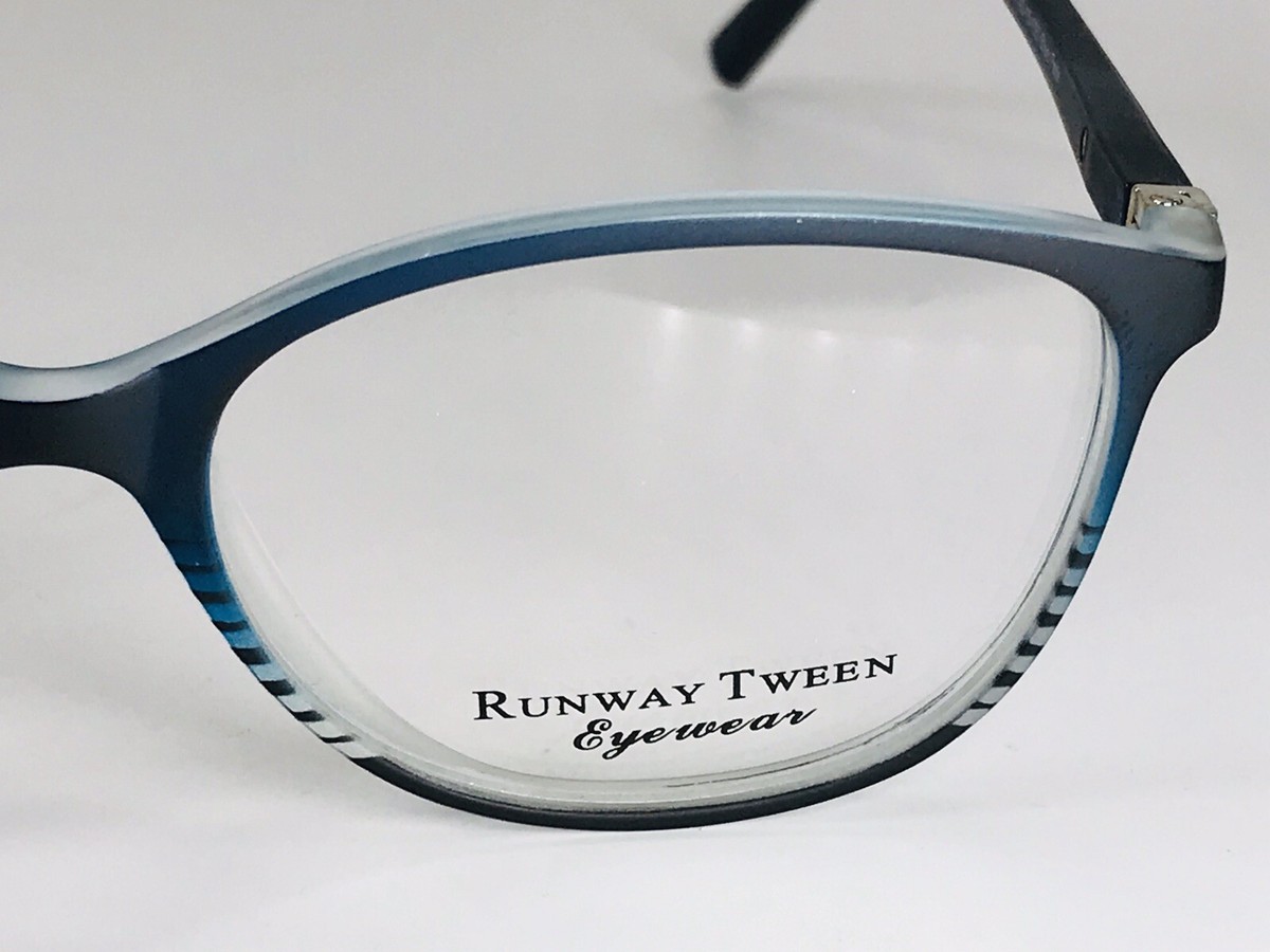New Designer Inspired Runway Tween #41 Blue Fade Eyeglasses  display picture 3