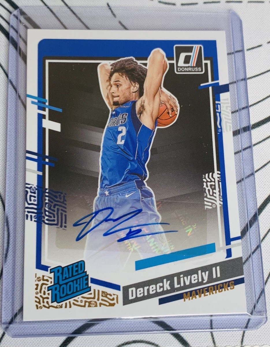 2023-24 Panini Donruss Dereck Lively II Rated Rookie Auto RC | eBay