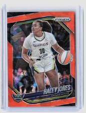 2025 Panini Prizm WNBA #43 Haley Jones Orange Ice Prizms