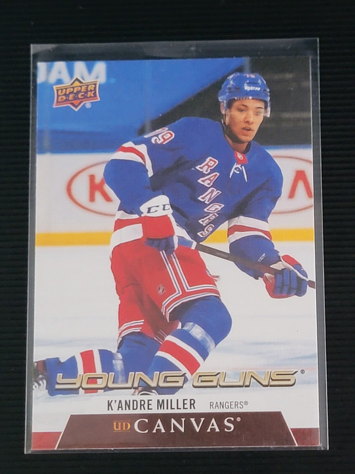 2020-21 Upper Deck Series 2 UD Canvas Young Guns K'Andre Miller Rookie #C235